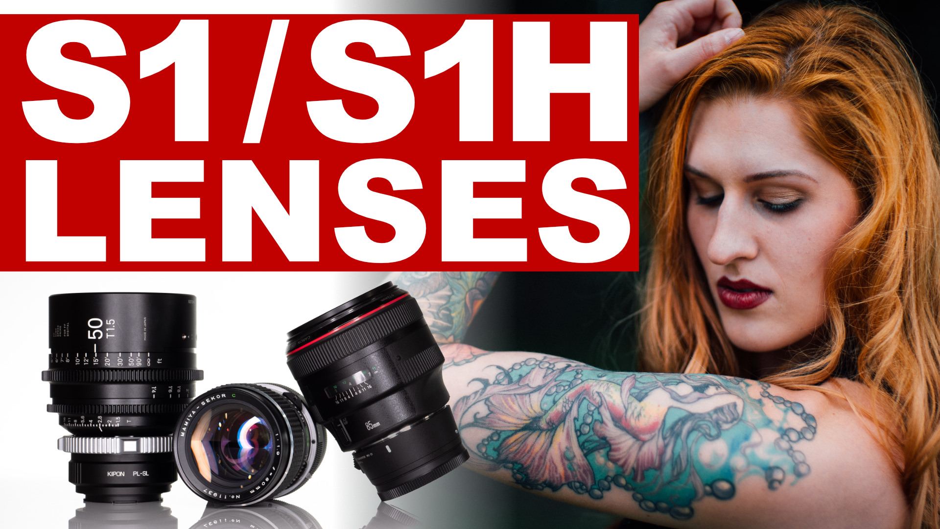 Not Enough Lenses for LUMIX S1, S1H and S1R? WRONG!