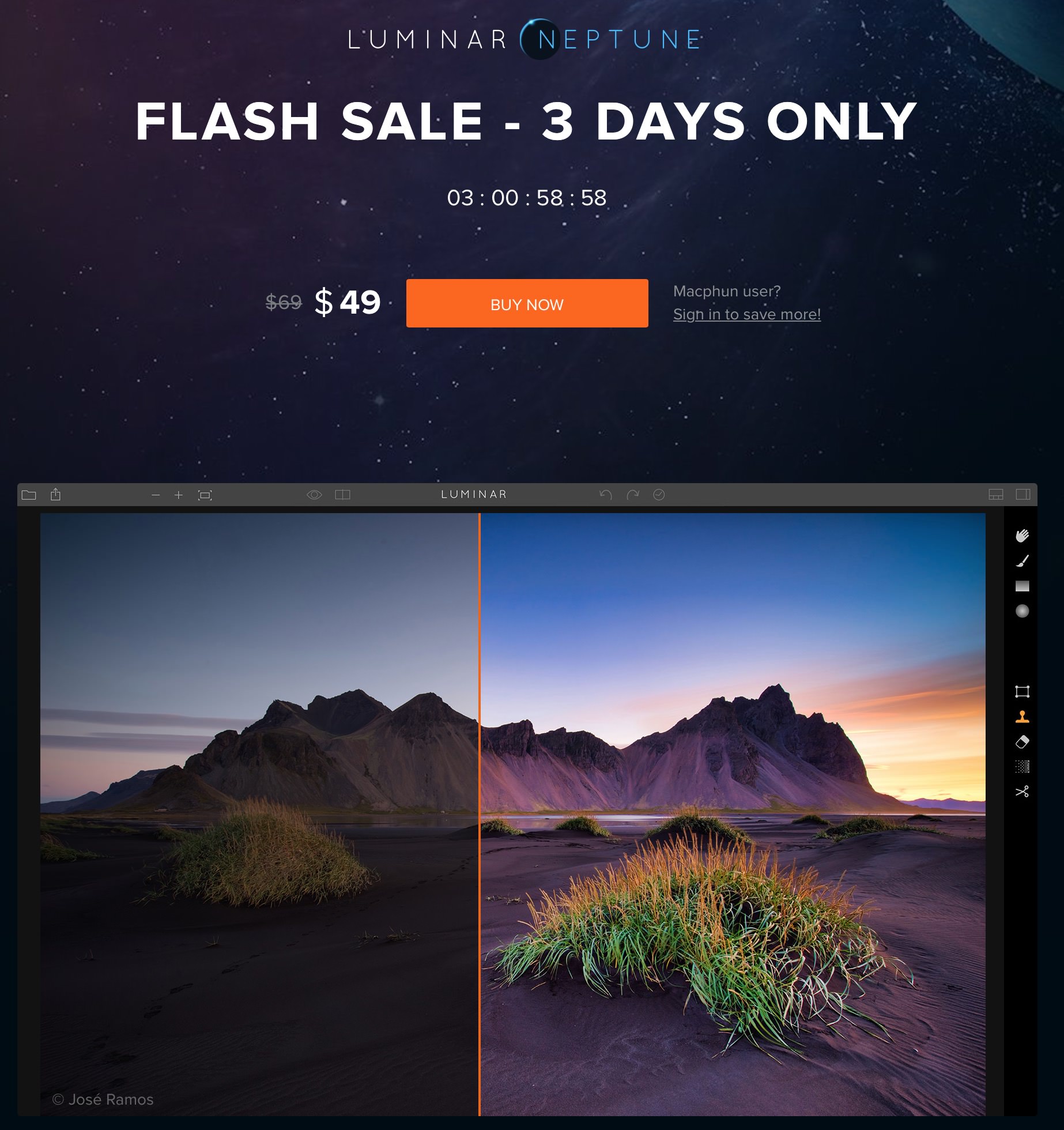 macphun luminar on sale now