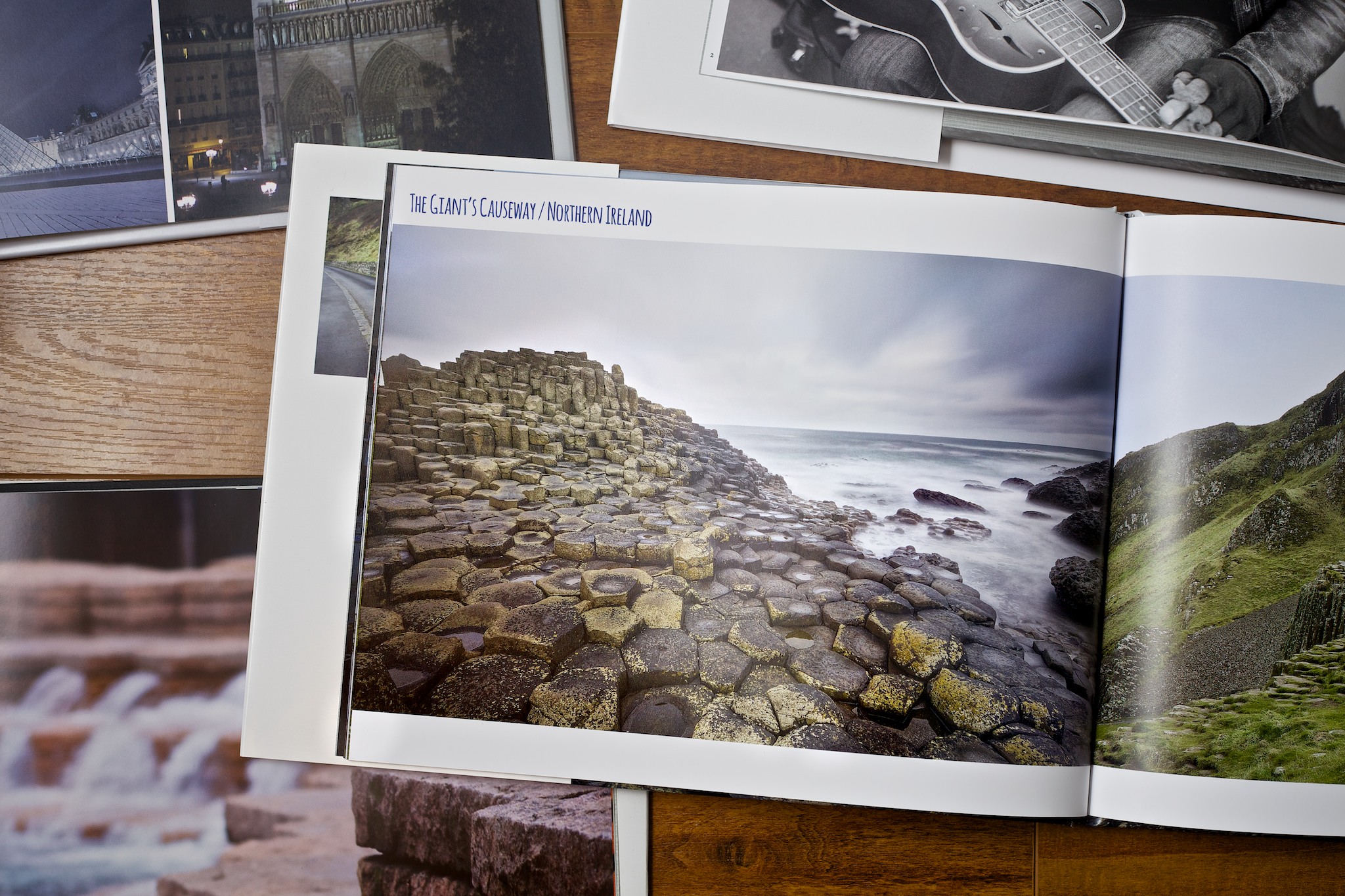 A grouping of books created by Nick Nieto in Aperture 3 and printed via Apple's print services 